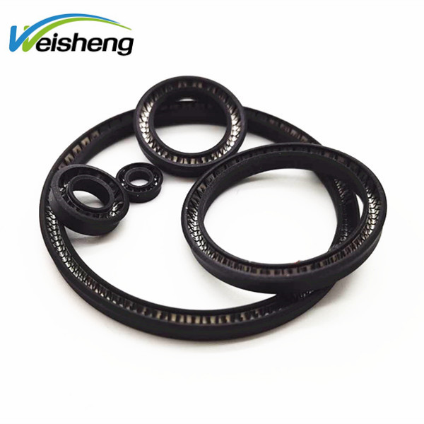U TYPE Y TYPE Small PTFE Spring Energized Seals Low temperature resistance for LNG Dispensing Gun or Compressor 