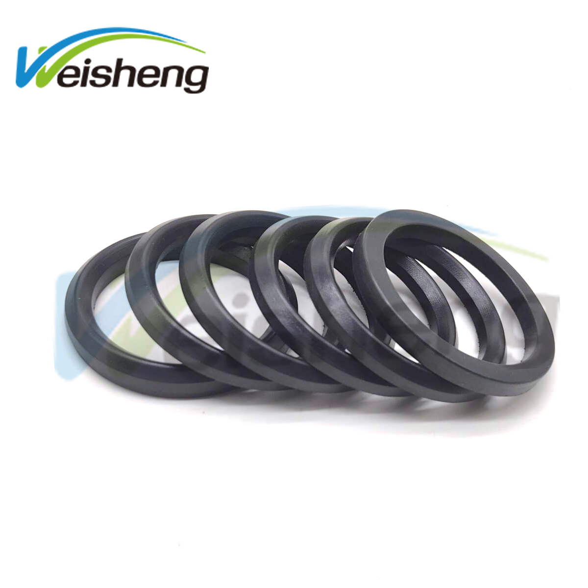 WS-SEALS 71*91*38 V Packing Seal Set Fabric NBR FKM Rubber Rod Packing V Ring Seal Hydraulic Cylinder V Packing Oil Seal