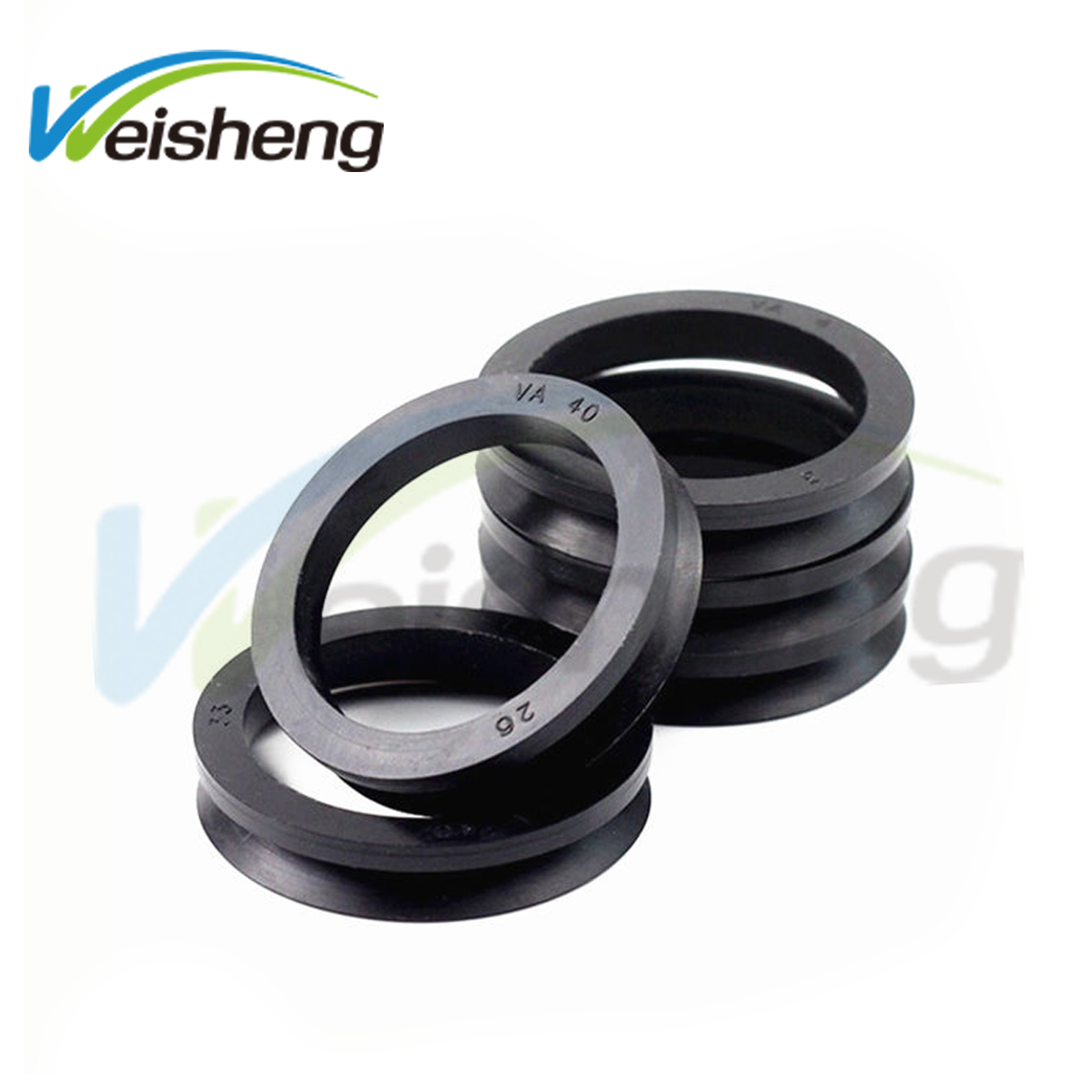 WS-SEALS NBR FKM Rubber VA/VS/VL V-Ring Water Seals Rotary Shaft Seal Ring 