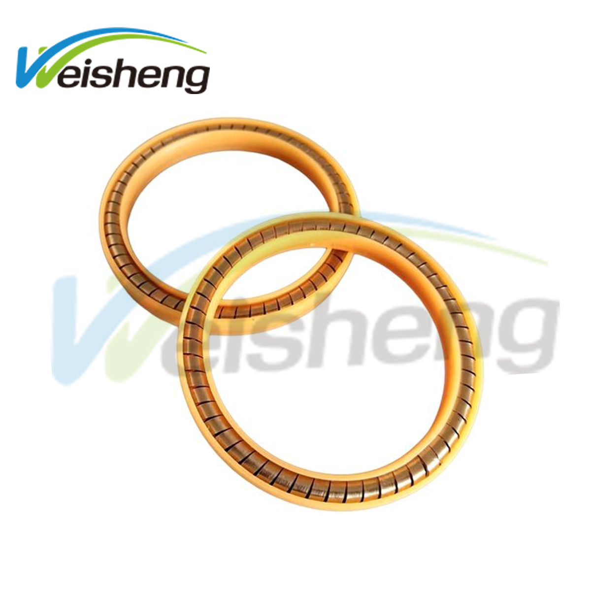 Ws-seals UPE Yellow Spring Seals JC Carter LNG Nozzle Spring Energized Seals with Gasket