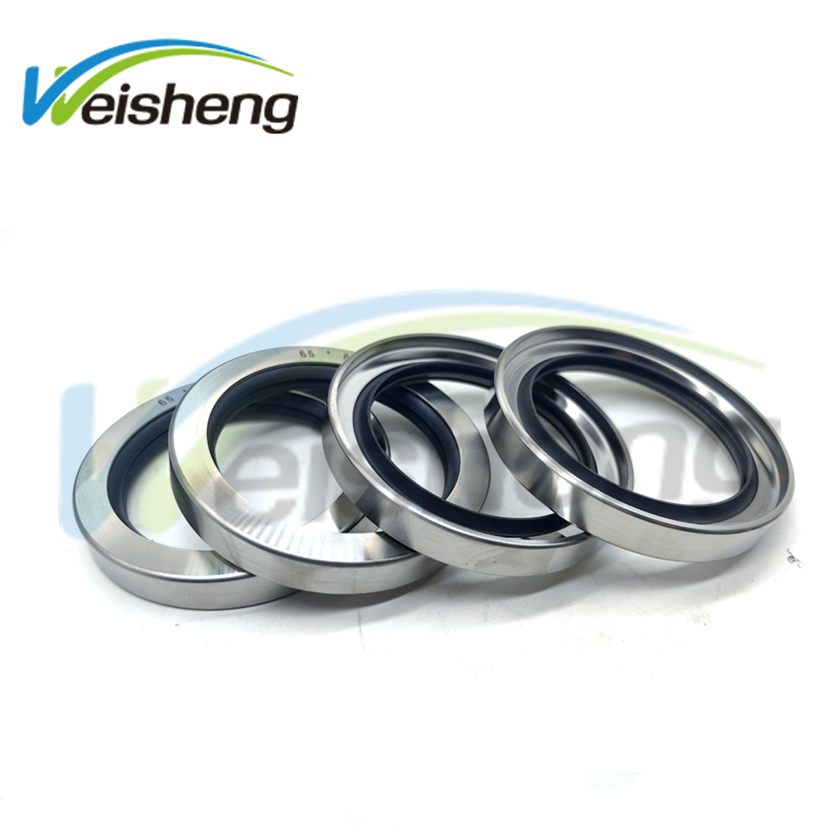 WS-SEALS Oil Seal 65*85*12 Double Lip Seal Stainless Steel Oil Seal PTFE SS 65*85*12