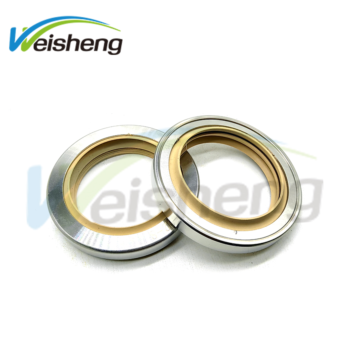 WS-SEALS Yellow 45*62*8 Three-lip Stainless Steel Oil Seal 316 PTFE SS 45*62*8