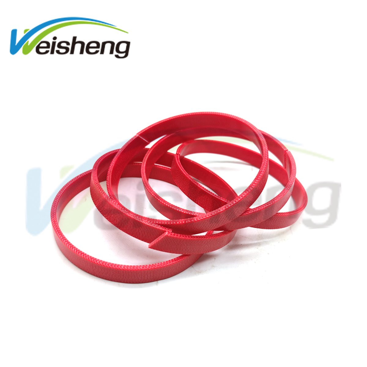 WS-SEALS  Custom Red Wear Ring Phenolic Fabric Hydraulic Cylinder Seals Guide Rings