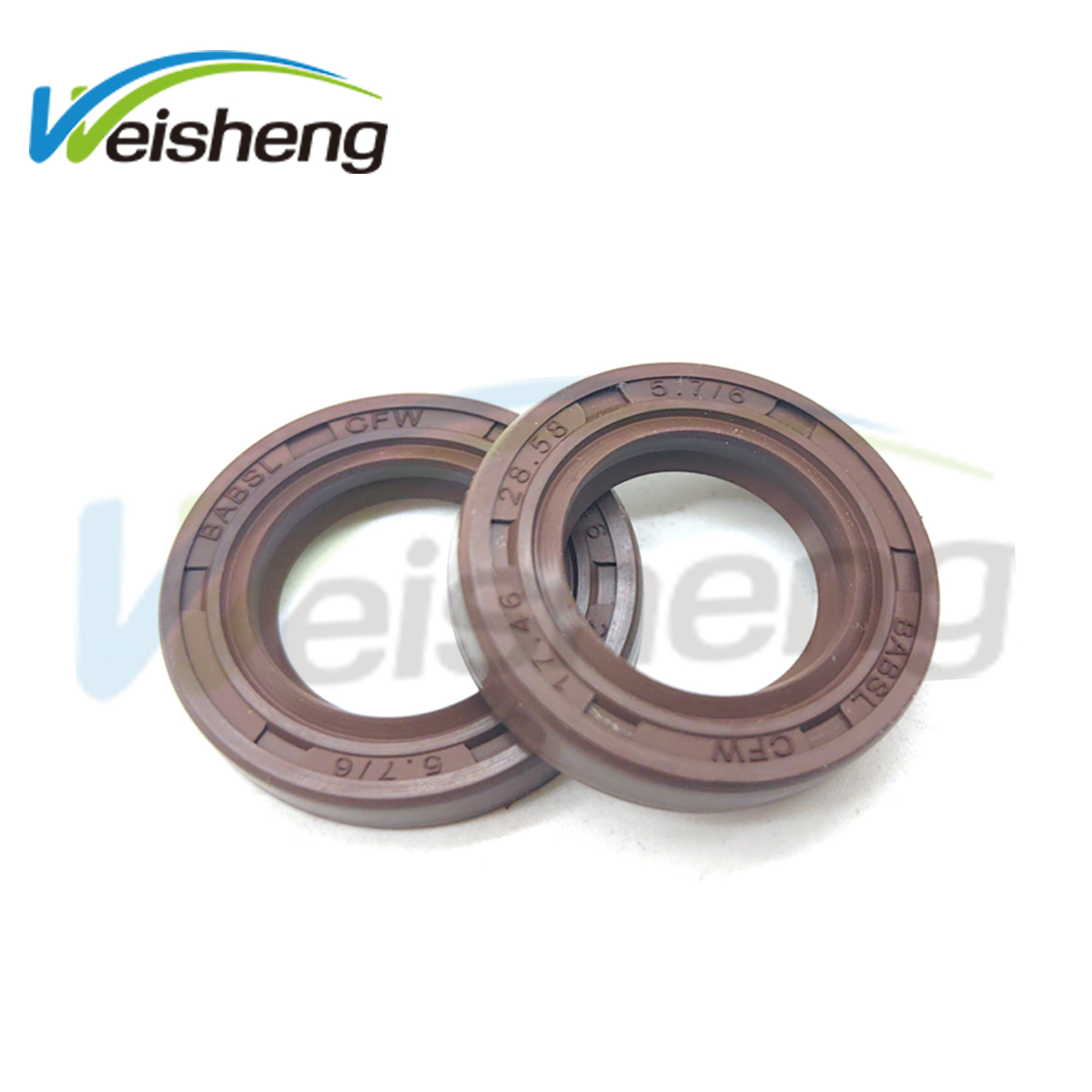 WS-SEALS TCV oil Seal 17.46*28.58*5.7/6.3mm BABSL Type Oil Seal with FKM Material